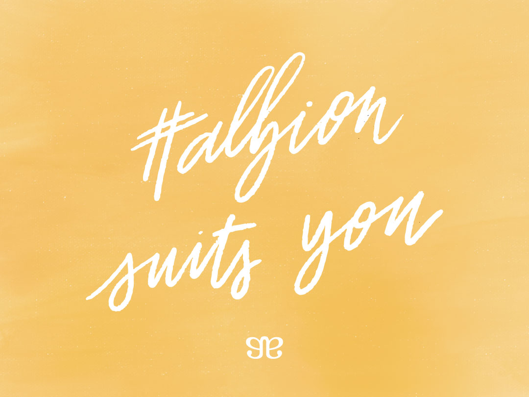 ALBION SUITS YOU