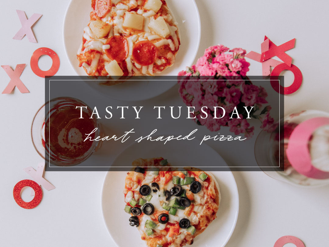 Tasty Tuesday Heart Shaped Pizza