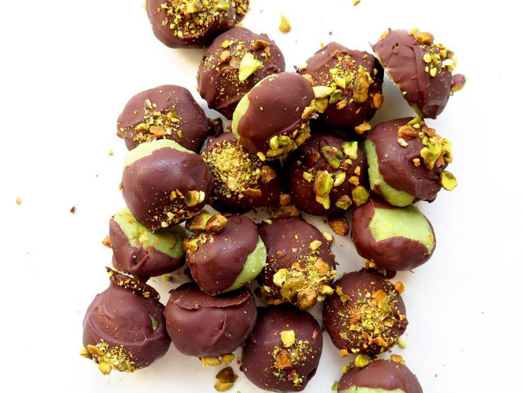 TASTY TUESDAY: Matcha Pistachio Truffles
