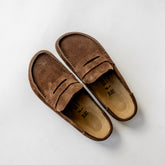Birkenstock Naples Wrapped Suede-Carafe