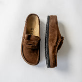 Birkenstock Naples Wrapped Suede-Carafe