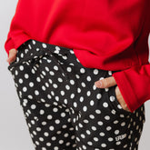 Black Polka Dot Jetsetters