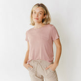 Basic Tee, Mauve