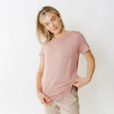 Basic Tee, Mauve