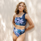 Hibiscus Icon Swim Crop