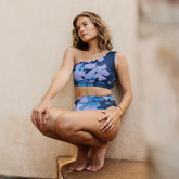 Hibiscus Icon Swim Crop
