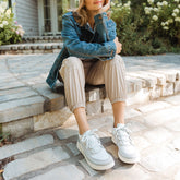 Sorel Out N About IV Low Sneaker WP-Moonstone, Sea Salt