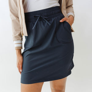 The Away Skirt, True Blue
