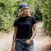 Laguna Cotton Tee, Black