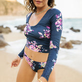 Jess Swim Top, Dahlia