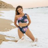 Dahlia Icon Swim Crop