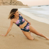 Dahlia Icon Swim Crop