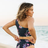 Dahlia Icon Swim Crop