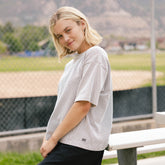 Perfect Oversized Honeycomb Tee