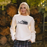 Disney Dragon Crew Sweatshirt, Natural