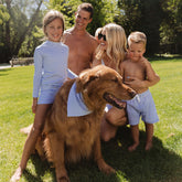 Henry's Dog Bandana, Sand Bar Blue