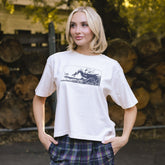 Disney Dragon Perfect Tee, Natural