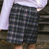 City Skirt, Aspen Plaid