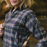 Bomber Jacket, Aspen Plaid