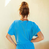 Oversized Jersey Tee, Cobalt Terry