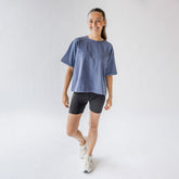 Perfect Oversized Cotton Tee, Blue