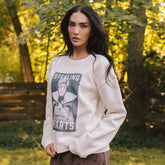 Disney Stealing Hearts Crew Sweatshirt, Natural