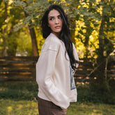 Disney Stealing Hearts Crew Sweatshirt, Natural