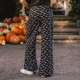 Spooky Slip On Trouser, Bats