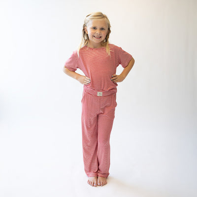 Mini Perfect Oversized Tee, Candy Cane Stripe