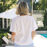 Perfect Oversized Cotton Tee, White