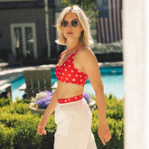 Rise Bikini Top, Star