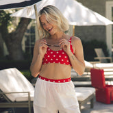 Rise Bikini Top, Star