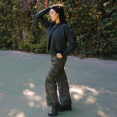 Quilted Bomber, Black