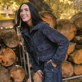 Canyon Fleece Button Up, Charcoal