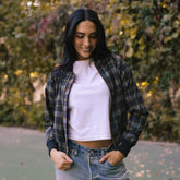Bomber Jacket, Aspen Plaid