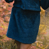 Canyon Fleece Skirt, Navy