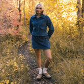 Canyon Fleece Button Up, Navy
