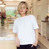 Perfect Oversized Cotton Tee, White