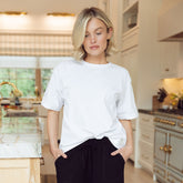Perfect Oversized Cotton Tee, White