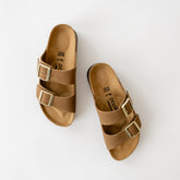 Birkenstock Arizona Flex Platform-Dark Tea