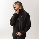 Texas Oxford Zip-Up, Black