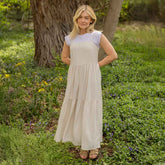 Cabo Midi Dress, Sand