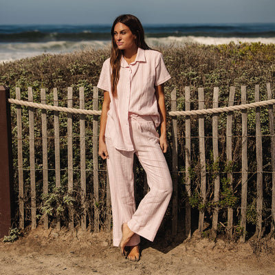 Cabana Pants, Pink Kiss