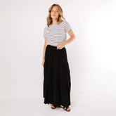 Maxi Skirt, Black