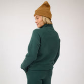 Oxford Terry Zip-Up, Green