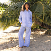 Kimber Button Down, Sand Bar Blue