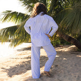 Kimber Button Down, Sand Bar Blue