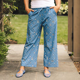 Disney Audrey Mid Rise Wide Leg Pants, Alice Dot