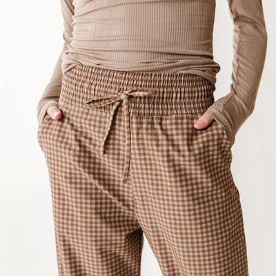 Audrey Trouser, Cinnamon Check