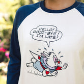 Disney Baseball Tee, White Rabbit